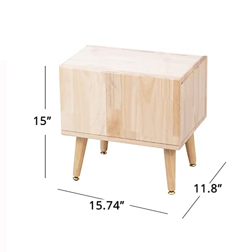 Banc de rangement en bois massif robuste pour optimiser l'espace d'entrée - 2