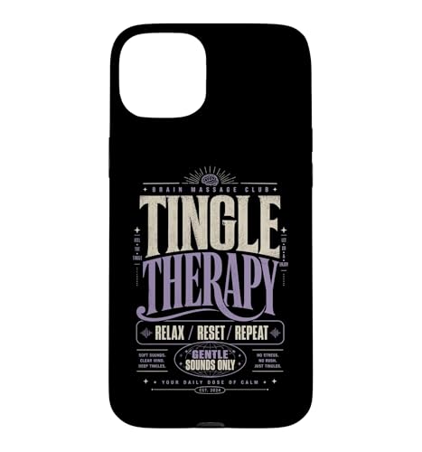 Tingle Therapy �]�}�b�T�[�W�N���u ASMR�����b�N�X �X�}�z�P�[�X iPhone 15 Plus �p