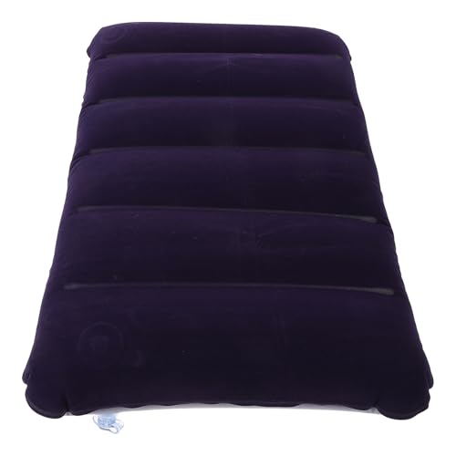 Alasum Almohada Inflable para Dormir Cómoda y Transpirable de PVC, Cojín Cuadrado para Siesta y Camping al Aire Libre, Soporte Ergonómico para Descanso Tarde