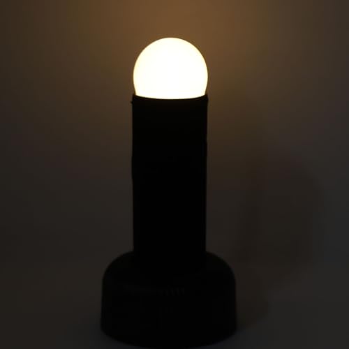 Lámpara de Mesa LED Recargable con Base Estable Negro miniatura 6