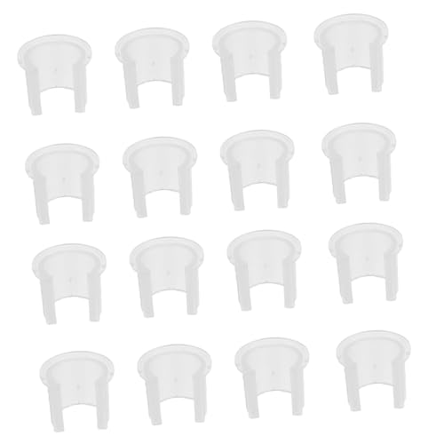 HONITANO 20 Pezzi Clip Blocca Pompa Antispreco per Viaggio Antipressione e Antigoccia per Shampoo Lozione Detergente Accessori Pulizia