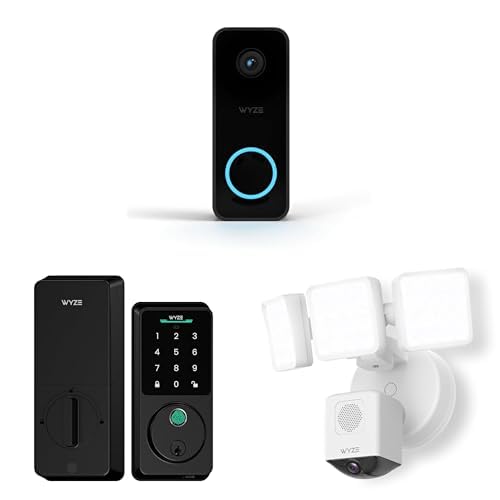 WYZE Wired Doorbell Camera v2 & Floodlight Pro