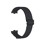 PIGLOLKINY Cinturino elastico sportivo for cinturino For Redmi Watch 5/4 di ricambio in nylon(Black,For Redmi Watch 4)