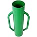 Fence Post Driver with Anti-Slip Handle Heavy Duty Steel T-Post Tamper Versatile and Multipurpose Farm Fence Tool for Installation Street Signs Ground Stakes Green