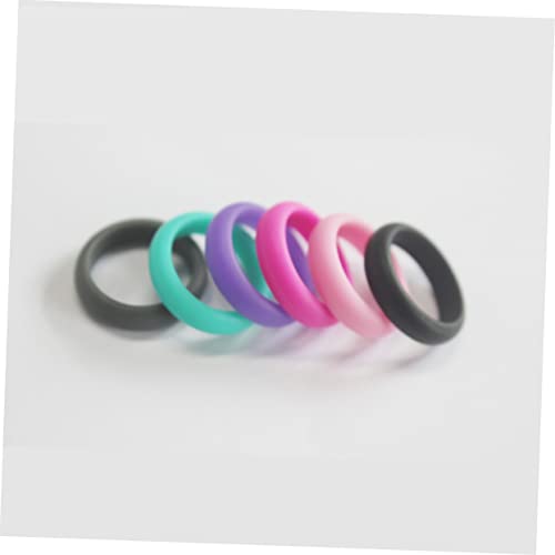 3 anillos flexibles de silicona para ejercicio y uso diario miniatura 4
