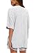 Darong Women Fashion Lounge Sets Summer Outfits T-Shirt Top and Shorts Set 2 Piece Matching Tracksuit 9121 White Grey M