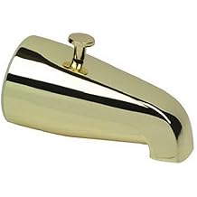 DELTA FAUCET 345-116 Master Plumber Polished Brass Diverter Tub Spout
