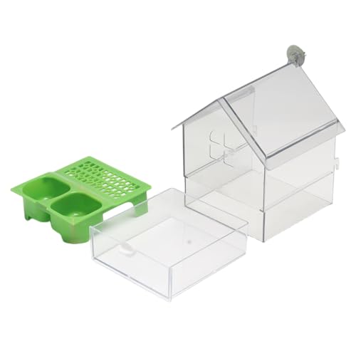 VELURA Bird Feeder Bath for Lovebird Finches Parakeets - Image 7