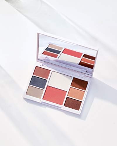 RMS Beauty Hidden Desire Palette - Limited Edition Face Makeup Set with Eyeshadows, Blush and Luminizing Highlighter Powder, Cruelty-Free