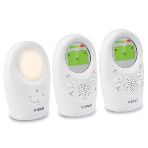 VTech DM1211-2 DM1211 Digital Audio Baby Monitor with Enhanced Range (2 Parent Units), Silver, 3 Piece Set - image 4