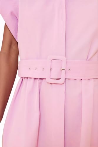 Image of EZAPINE Womens Summer Shirt Dress Casual Button Down Long Dress with Belt