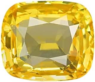 Saphir jaune Pukhraj 5,25 Ratti, une pierre précieuse rare