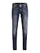 JACK & JONES Jjiliam Jjoriginal Agi 005 Noos, Jeans skinny, Cowboy Blu, 33W / 30L