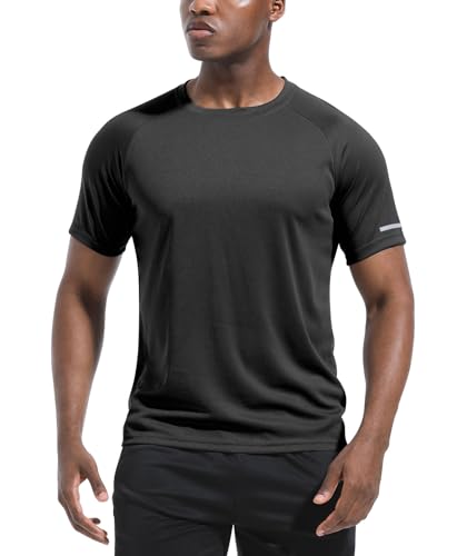 Image of Boyzn 1 or 3 Pack Men's Workout Running Shirts, Dry Fit Moisture Wicking T-Shirts, Sports Gym Athletic Short Sleeve Shirts
