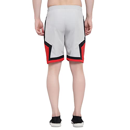 Image of BLUE STAR SHARK NS Lycra Sport Shorts for Men |Goa Shorts for Men | Running Shorts for Men | Regular Shorts for Men
