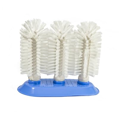 Lavavasos Industrial de Tres Rodillos Antideslizante | Alta Capacidad y Eficiencia | Ideal para Restaurantes y Negocios de Hostelería