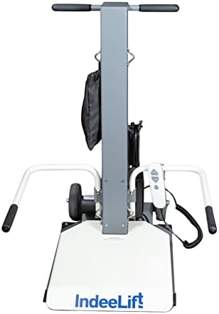 IndeeLift People Picker Upper | PPU 300 | Patient Lift – Lift Assist Device, Fall Recovery, Transfer Aid | Heavy-Duty Weight Capacity 300lb - Seat Can Be Raised 21" - Sit to Stand Electric Human Lift