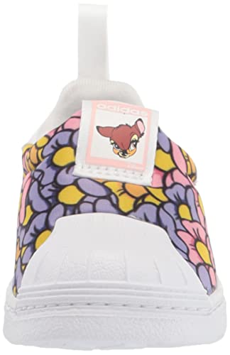 adidas Originals Baby Superstar 360 Sneaker, Light Pink/White/Light Purple (Pattern), 5 US Unisex Infant2