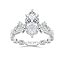 VVS Moissanite-Marquise Cut-Silver