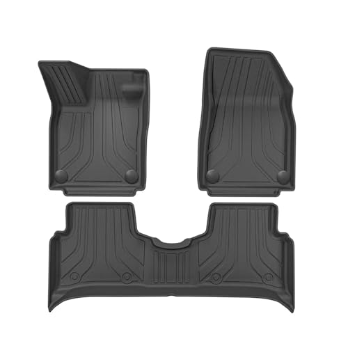 Tapis de sol VW ID.3 et doublure de coffre 3D TPE noir pour LHD 3 pièces