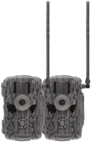 Stealth Cam Fusion X-Pro 2 Pack Dual Sim 36 MP Photo & 720P HD Video 0.4 Sec Trigger Speed Wireless Hunting Trail Camera - Available on AT&T & Verizon