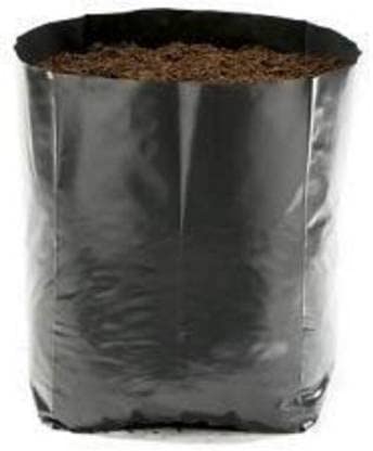 Garden Basket Plastic Nursery Bags Plastic Poly Grow Bag Plant Bag Black UV Protected - 4 X 6 inch (Pack of 500) (B09RPV66Y9) Amazon Price History, Amazon Price Tracker