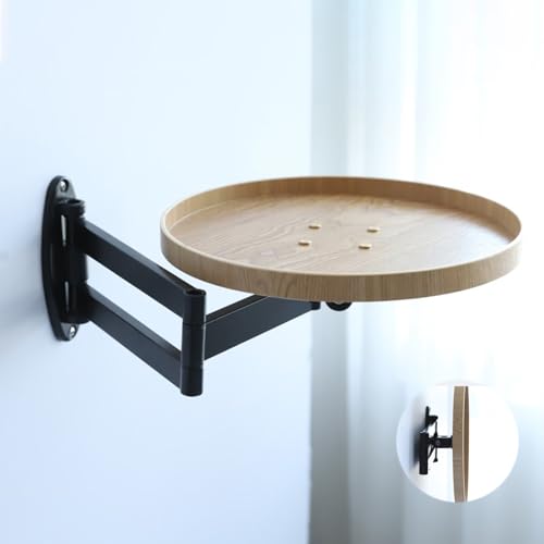 Bureau mural pliable pour faire du télétravail dans sa chambre