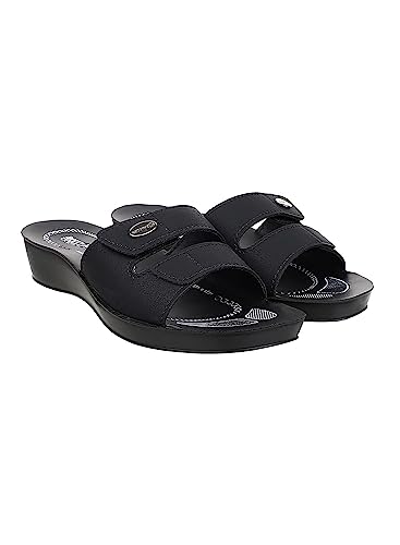Image of AEROWALK Stylish Fashion Slipper for Women | Comfortable| Lightweight | Anti Skid | Casual Office Footwear (0402 women)