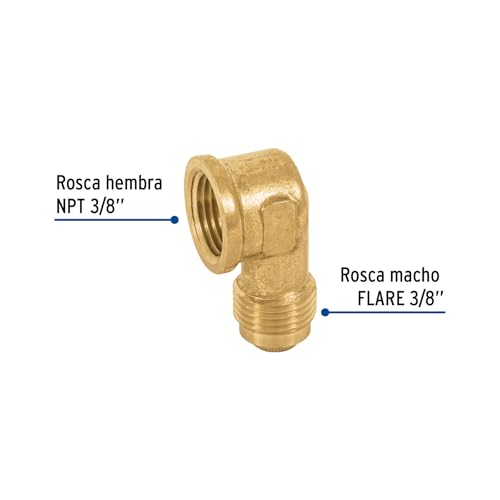 Codo para gas 8 Imagen adicional