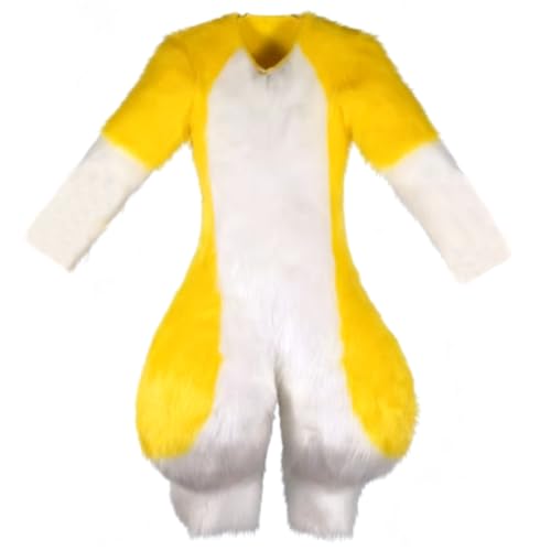 Furry Fursuit Bodysuit Mascot Costume, Multi Colors and Sizes for Cosplay