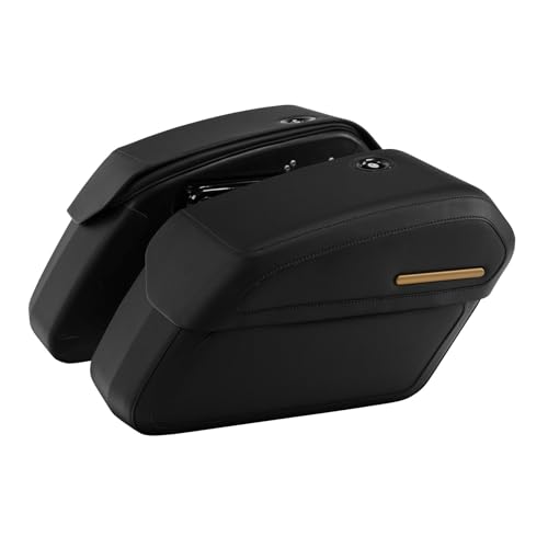 Alforjas de cuero desmontables para motocicleta aptas para Harley Softail FatBoy Breakout 114 FLFB FLFBS FXBR 2018-2024 miniatura 1