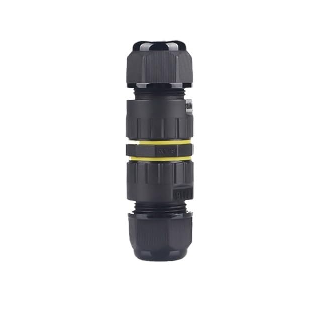 Conector de cable M16 impermeable contra humedad en luces de jardín