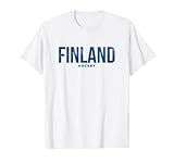 Finland Suomi Ice Hockey Retro Shirt