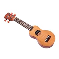 ukulele:fingerboard and bridge, ukulele Ukulele for :mini ukulele with traditional shape produces a full-bodied sound, ukelele Color: as shown material: wood size: 45 * 15 * 45cm, mini ukulele,mini ukulele for Mini ukelele:perfect introduction to tea...