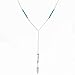 Udobuy®Silver Y Shaped Necklace Bohemia Bikini Turquoise Beads Feather Pendand Tassel Chain Long Necklace