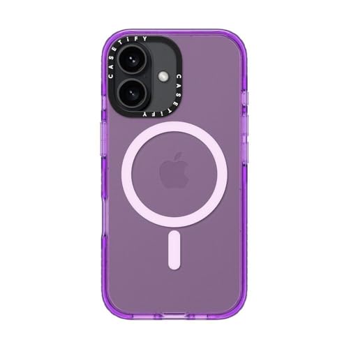 Image of CASETiFY for iPhone 16 Case - Impact Compatible with MagSafe Purple