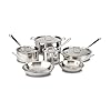   All-Clad-D3-3-Ply-Stainless-Steel-Cookware-Set-10-Piece-Induction-Compatible-Oven-Broiler-Safe-600F-Kitchen-Cooking-Set-w-Fry-Pans-Saucepans-Saute-Pans-Stockpot-Lids-Pots-and-Pans-Silver