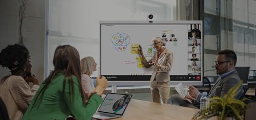 Image of RGBlink 86 inch MeetingBoard UHD 4K LED Touchscreen Display (White)