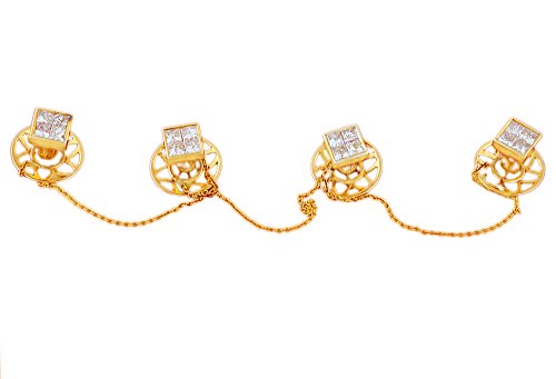 Sakshi Natural Diamond Button for Mens