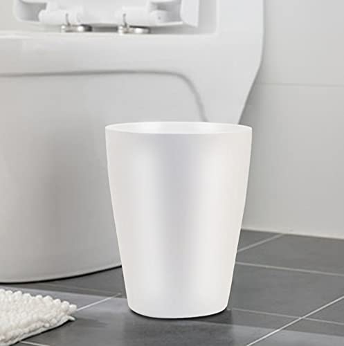 Feisco F-1813 Small Trash Can,Plastic Round Bathroom Wastebasket Garbage Can thumb #2