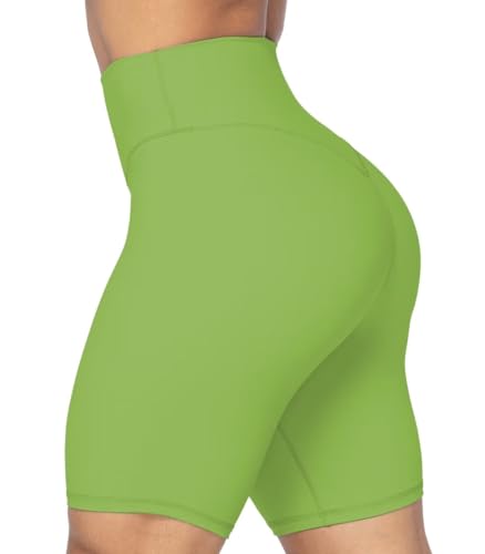 Image of Sunzel No Front Seam High Waist Biker Shorts for Women, Squat Proof Yoga Workout Gym Bike Shorts | 3, 5 Or 8-Inch Inseam, High Waisted, Tummy Control, No Front Seam, Buttery Soft, Compression Fit, Squat Proof