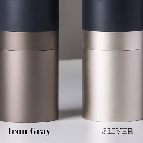 Image of 【Sliver】KINGrinder K6 Manual Coffee Grinder Straight Handle Stainless Burr | Supports grind settings for various brewing methods such as pour-over and espresso