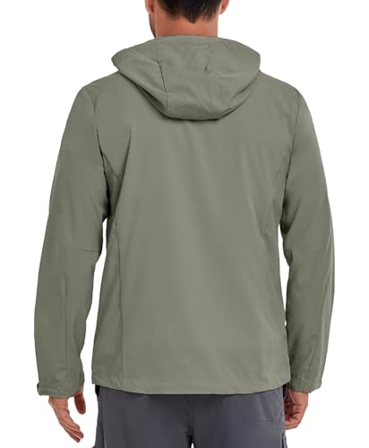 Little Donkey Andy Men's UPF 50+ Sun Protection Hoodie Jacket Lightweight Full Zip Hoodies Long Sleeve Shirts Hiking Fishing2