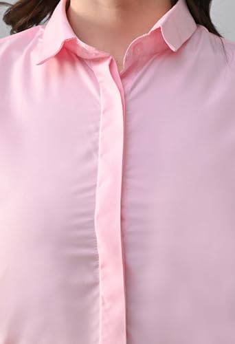 Image of Womens Formal Shirt for Office Wear | Soft Fabric Smart Fit Professional Shirt for Work, Meetings, Corporate & Business Style