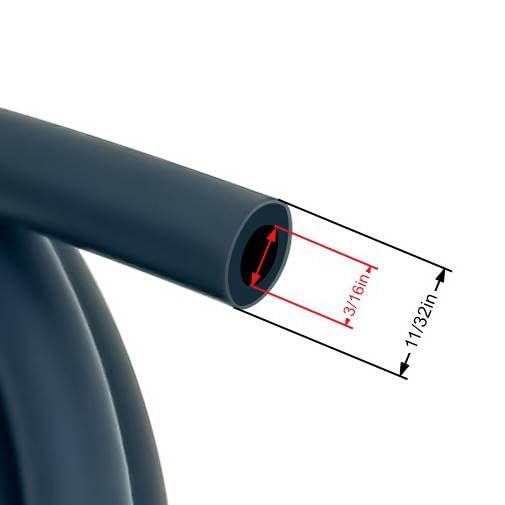 Kit Tuyau Carburant 3/16 (4,8 Mm) Avec Colliers Et Filtres - Pour Scooters, Quads, Tondeuses, Générateurs