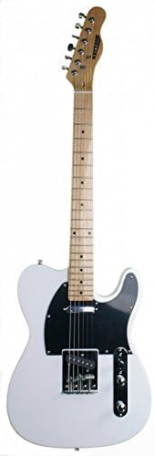 Keytone E- Guitar TL Style Deluxe Color White