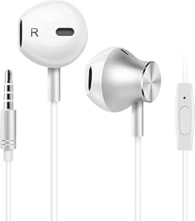 Wired Headphones, Amoner Earbuds Waterproof Sports Earphones, Stereo Sound Headphones Headsets with Built-in