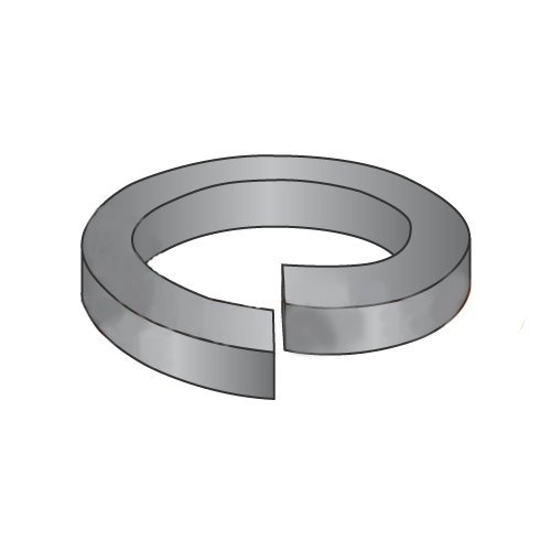 5/8" Medium Split Lock Washers/Steel/Black Oxide/Outer Diameter: 1.073" / Thickness: .156" (Carton: 1,000 pcs)