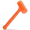 Dode Slag Hamer Niet-Elastische Rubber Unicast Mallet Hamer 2 lbs voor Vloer Multifunctionele Werk Tool Duurzaam…