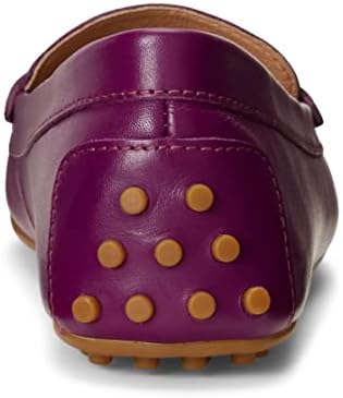 Lauren Ralph Lauren Barnsbury Nappa Leather Driver Plum Caspia 7.5 B (M) | Image 3